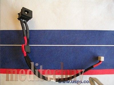 NEW DC POWER JACK W/ CABLE TOSHIBA SATELLITE C650 C650D C655 C655D 