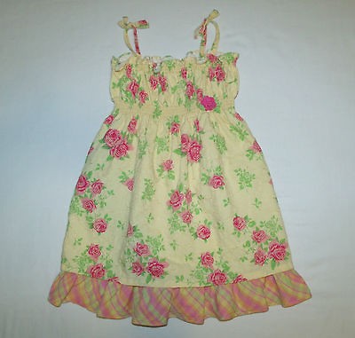 penelope mack smocked kids dress size 4