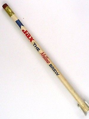 1968 Jax Beer New Orleans Mellow Brew 7½ Pencil unused Tavern 