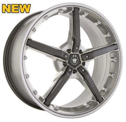 19x8 Konig Hotswap Silver Wheel/Rim(s) 5x114.3 5 114.3 5x4.5 19 8