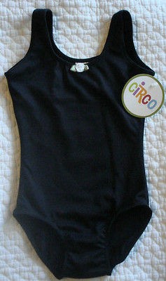 NEW W/TAGS* CIRCO S/M BLACK SLEEVELESS TODDLER GIRLS LEOTARD 