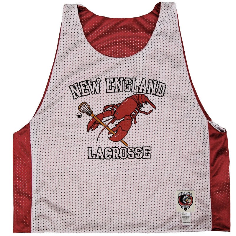 tribehead com new england lax reversible lacrosse pinnie more options