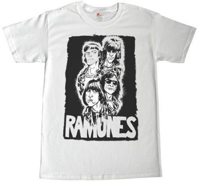 the RAMONES T SHIRT sz XXL punk joey dee dee johnny