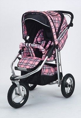   Bling Metamorphosis All Terrain Jogging Stroller (ATS)  Papillion Pink