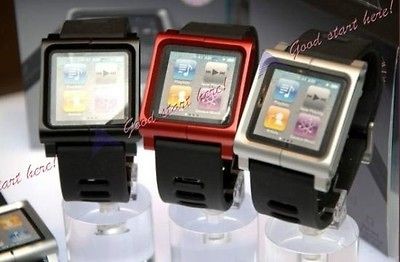 New Colorful Aluminum Blade Watch Band Wrist Cover Case For iPod Nano 