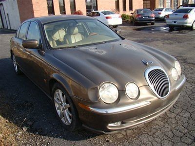 Jaguar  S Type 4dr Sdn V8 01 JAGUAR S TYPE 4.0L V8 SALVAGE TITLE 