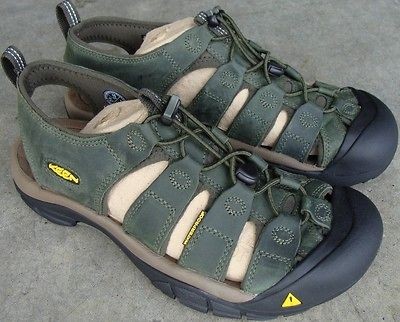 keen newport sandals forest black olive mens 10