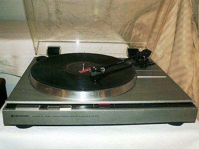 Kenwood KD 44R Quartz Direct Drive Automatic Return Turntable