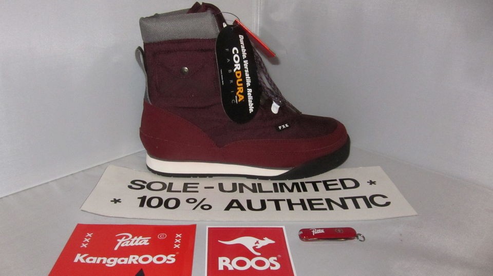 PATTA x KANGAROOS 57003 WOODHOLLOW PxK BORDEAUX HIGH DS VERY RARE ROOS