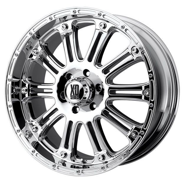 KMC XD795 HOSS XD79529062230 20X9 30MM OFFSET 6X5.5 CHROME SINGLE RIM