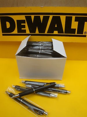 box of 50 x dewalt new colour design ballpoint pens  21 15 