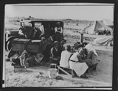 potato harvesters kern county california ca 1935 