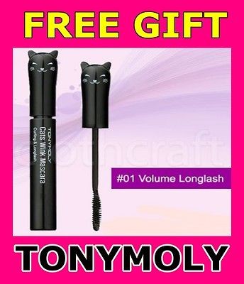 1Volume & Longlash Mascara [TONYMOLY] New Cats Wink Made in Korea 