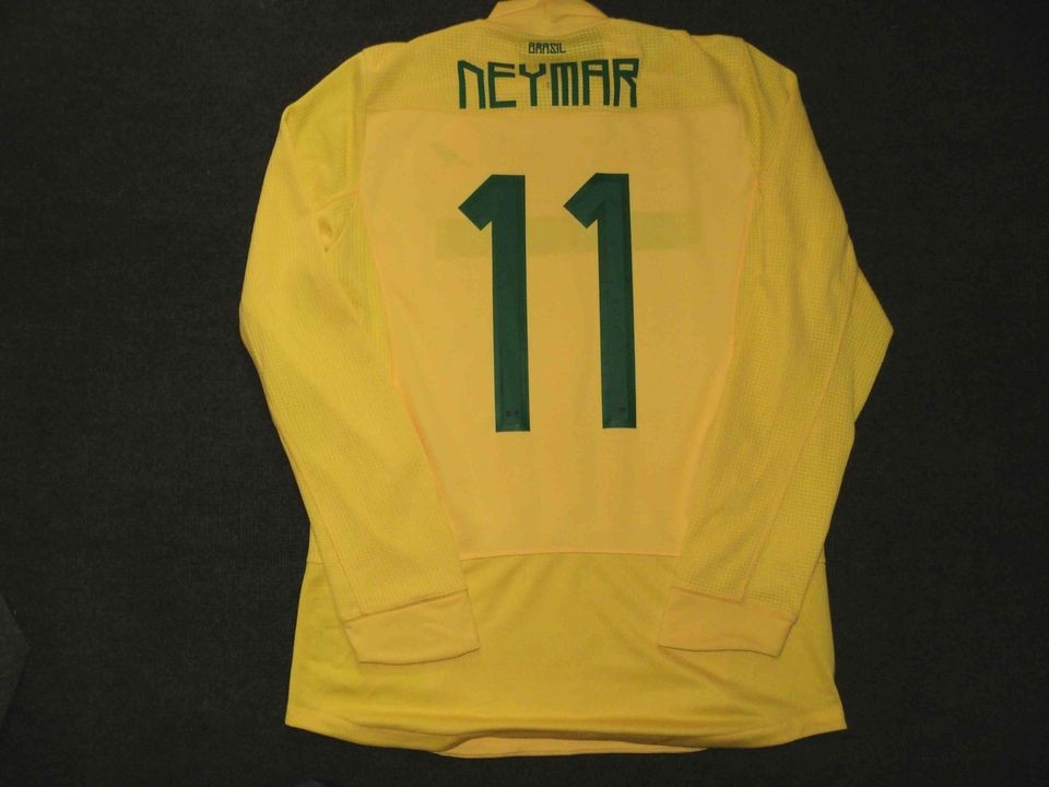 NEYMAR BRASIL MATCH UNWORN SHIRT PREPARED FOR MATCH COPA AMERICA 2011