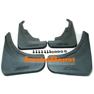 Splash Mud Guard Flap Flag Mudguard Fender Set For Suzuki Sx4 Sx 4 