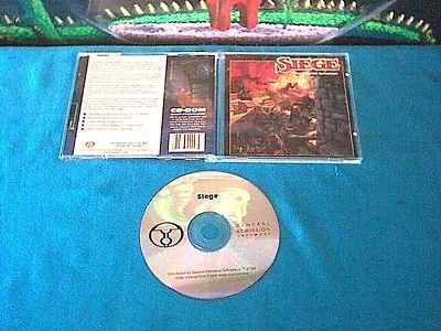 1994 Siege by Mindcraft * upgraded ver 1.2 on CD for PC * free 