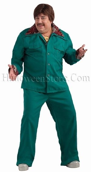 70 s leisure suit plus size adult costume