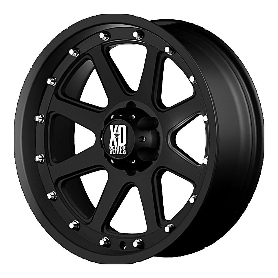 Set 4 18 X 9 Addict KMC XD Series Black 5 X 150 18mm XD79889058718 