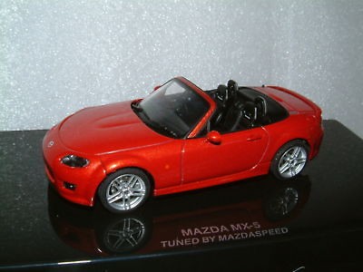 43 auto art mazda mx5 in met red mazdaspeed