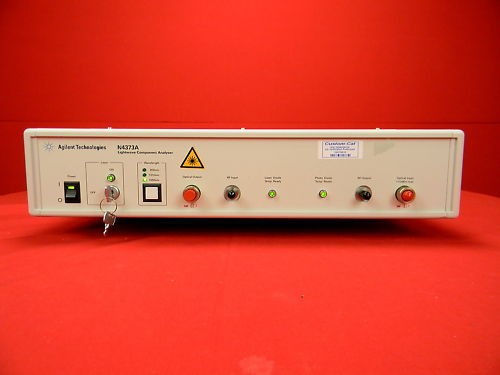 Agilent N4373A Lightwave Component Analyser Opts 101, 202, 399, 021 