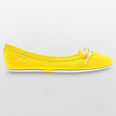 ADIDAS Neo Lina Flat Shoes size 5 6 7 8 9 10 11 Yellow Canvas Memory 