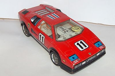 LAMBORGHINI COUNTACH JAPAN TAIYO BATTERY Op. VINTAGE TIN TOY