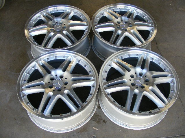 20 BRABUS MONOBLOCK STYLE MERCEDES BENZ WHEELS RIMS AMG ML S500 E320 on ...