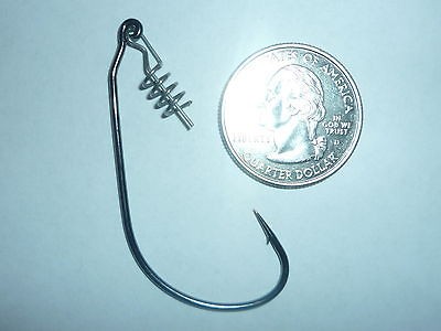   Mustad Ultra Point 4/0 Jig Hooks w Twist Lock CPS Spring Lock   BULK