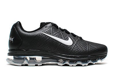 Mens Cheap Nike Air Max+ 2011 LEA   Black/White £90 FREE UK P&P