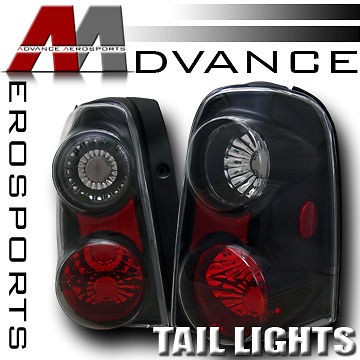 3D* Style JDM Blk Housing Clear Lens Altezza Tail Lights 2001 2007 