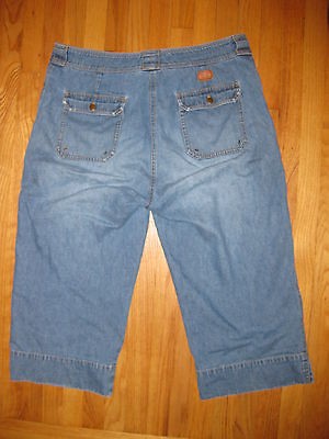 Lauren Jeans Co. Ralph Lauren Womens Size 14 Capri Jeans Back Flap 