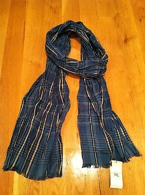 DOUBLE RL RRL RALPH LAUREN WOOL SCARF ONE SIZE $125 BNWT NR