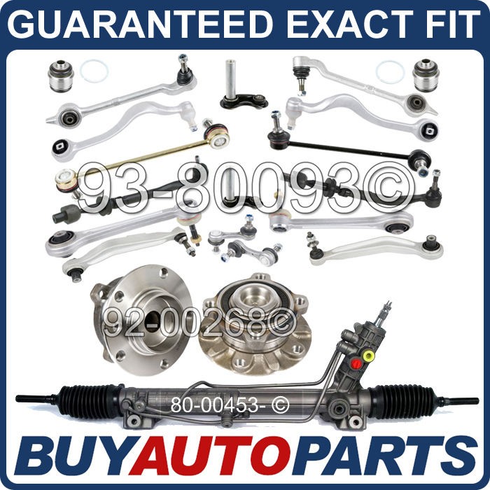 ULTIMATE E39 SUSPENSION & STEERING REPAIR KIT   RACK & PINION HUBS 