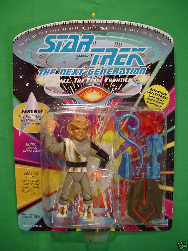 star trek playmates next generation ferengi first serie time left