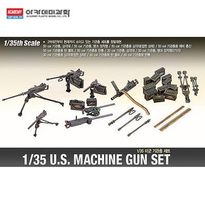   ]Toy Figure Set 1/35th Scale U.S. MACHINE GUN SET Model Tank Army Kit