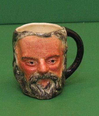 Vintage Antique TOBY MUG LONGFELLOW Lancaster & Sandland England Hand 