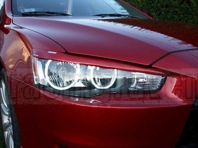 MITSUBISHI 08 12 LANCER ES GTS EVOLUTION HEADLIGHTS EYEBROWS EYELIDS