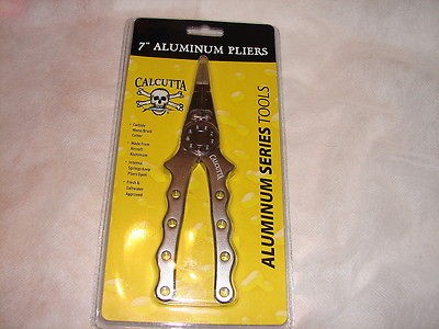 NEW Calcutta Aluminum Pliers Saltwater FISH FISHING Tuna Dorado Wahoo