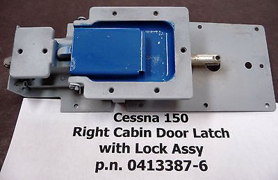 Cessna 150 Right Cabin Door Latch w/ Lock Great 4 Homebuilt 