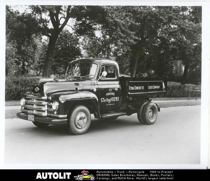 1950 diamond t 222 dump truck factory photo  7 99 buy it 