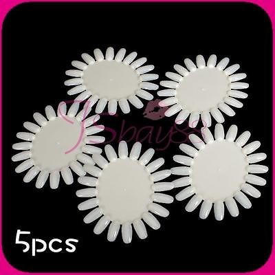 Nail Art Color Display Chart Plates For Salon Acrylic UV Pedicure 