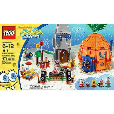 LEGO 3818   SpongeBob Square Pants   Bikini Bottom Undersea Party   IN 