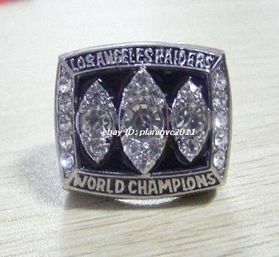 new 1983 nfl los angeles raiders allen super bowl championship