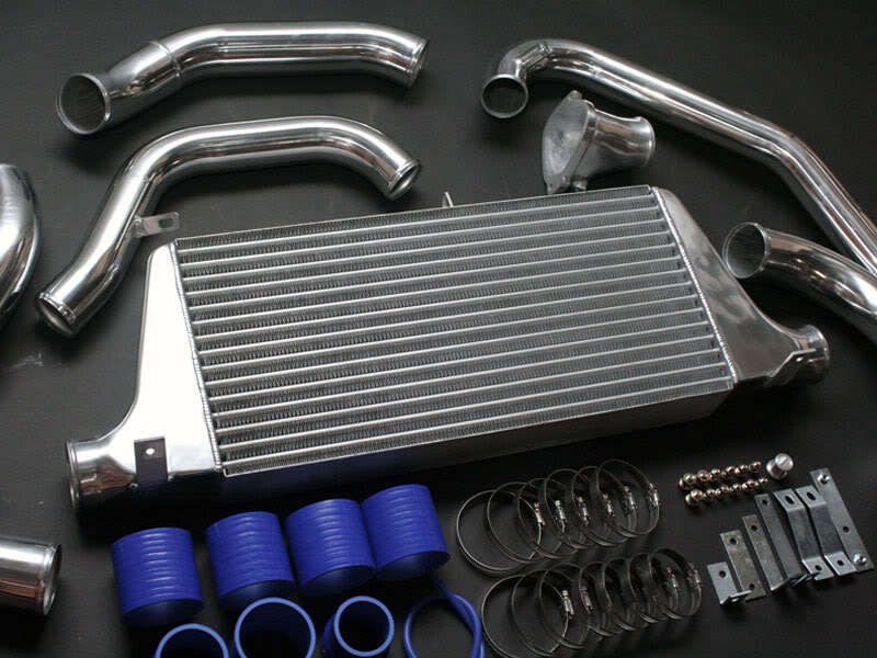 86+ Mazda RX7 FC3S Turbo II 1.3L Turbo Charger Aluminum Intercooler 