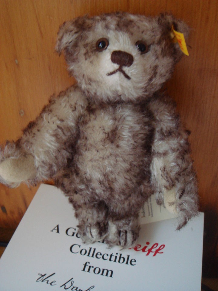 danbury mint steiff teddy bear 8 inch mohair teddy 666759