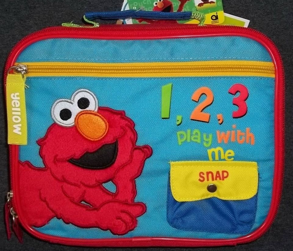 elmo lunchbox new lunch bag purse  9