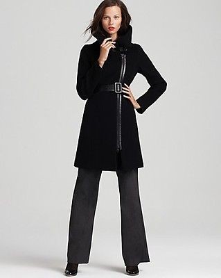 mackage nadine asymmetric funnel coat nwt r416