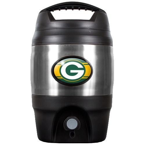 Green Bay Packers Insulated Plastic & Stainless Steel 1 Gallon 