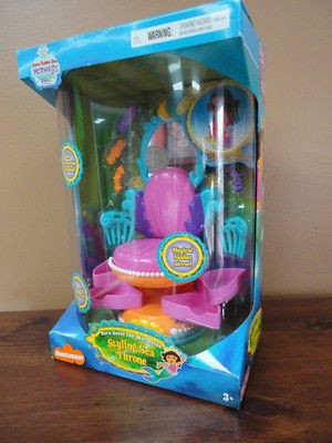 Fisher Price Dora the Explorer Saves the Mermaids Styling Sea Throne 