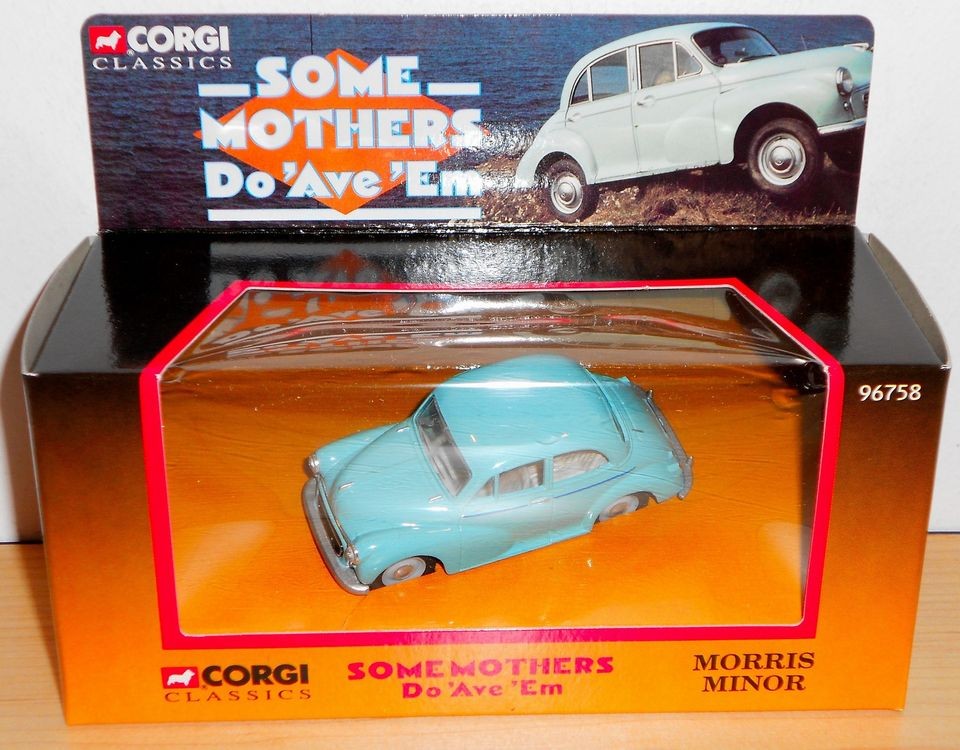 corgi 96758 morris minor some mothers do ave em mib